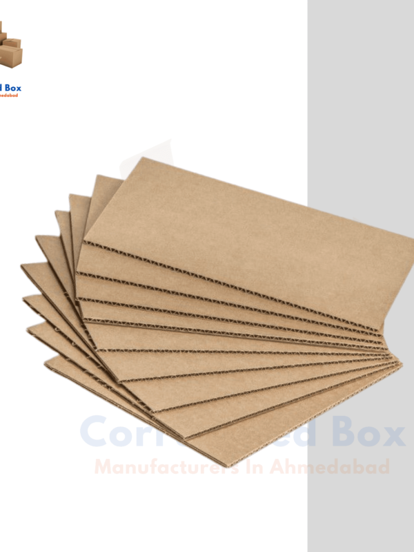 Corrugated paper sheets