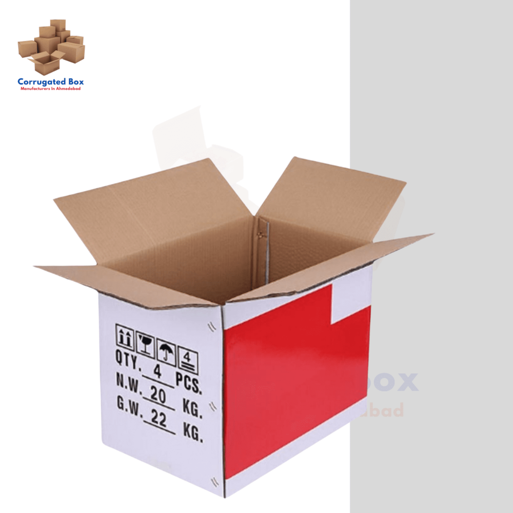 Printed duplex paper box