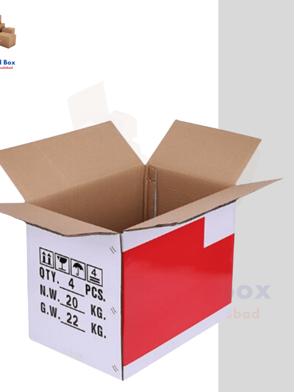 Printed duplex paper box