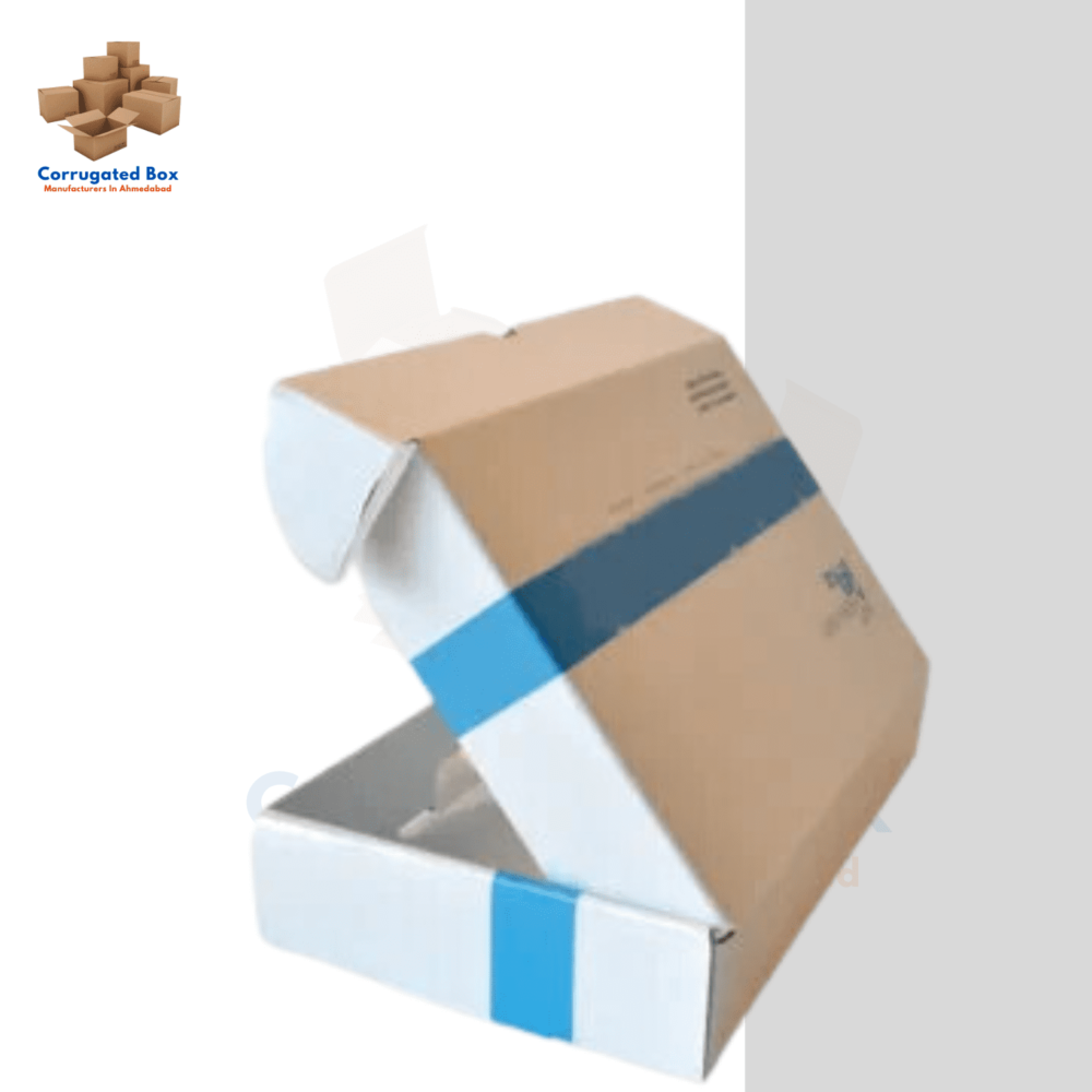 Waterproof laminated corrugated box