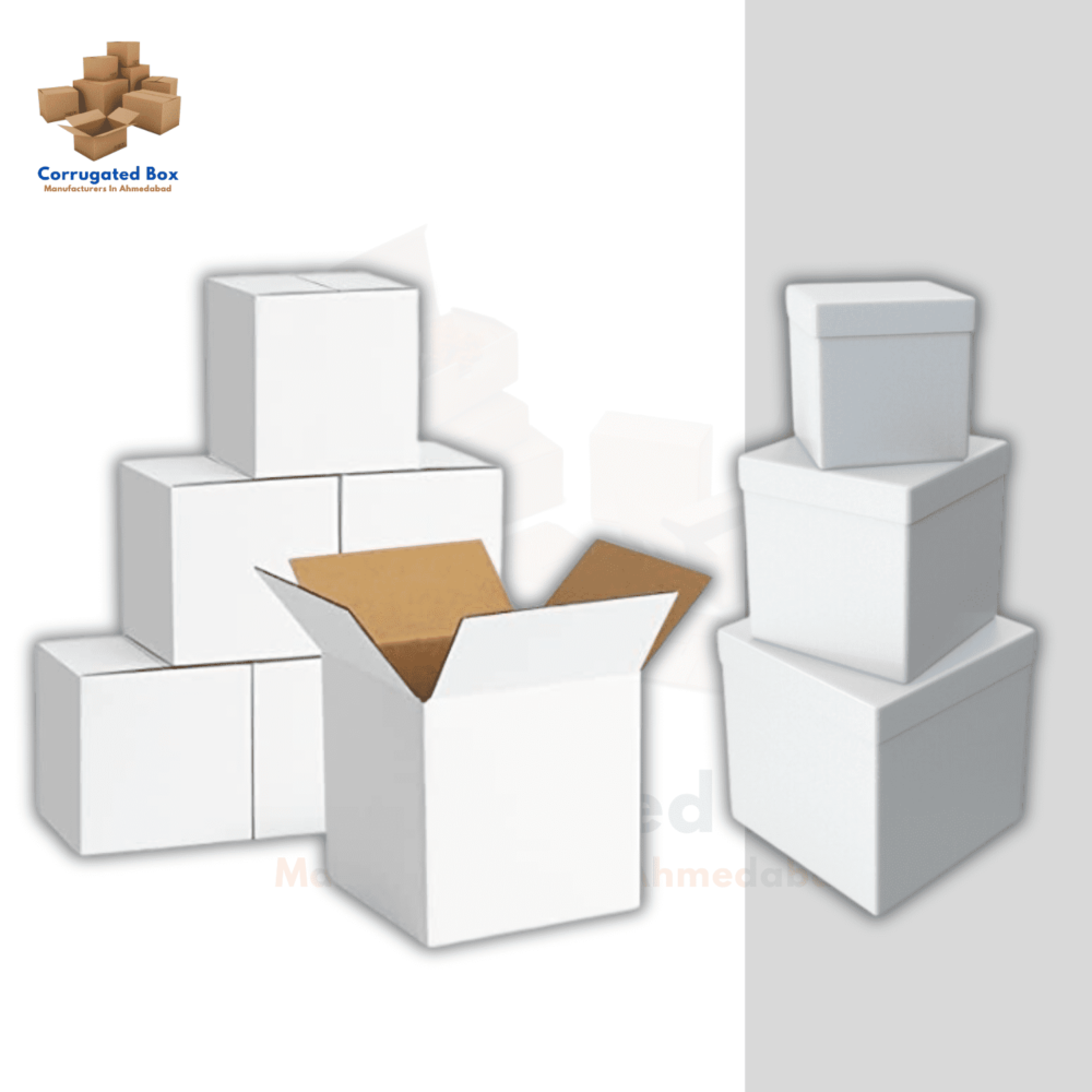 White Corrugated Box - Corrugated Box Manufacturers In Ahmedabad