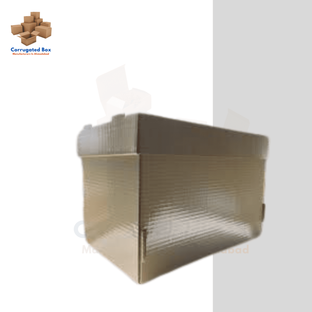 Waterproof laminated corrugated box